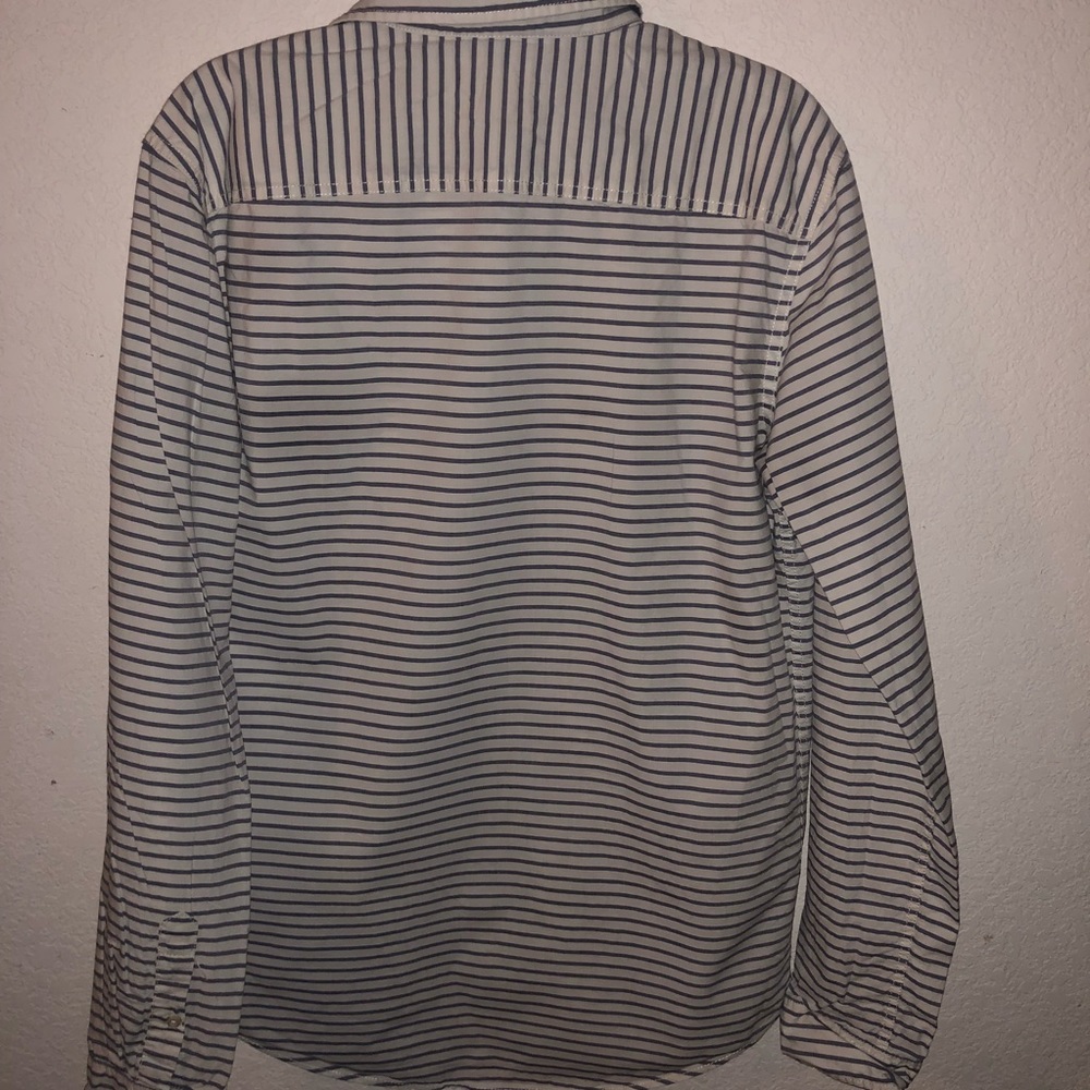 Striped Button-Down Shirt - image 2